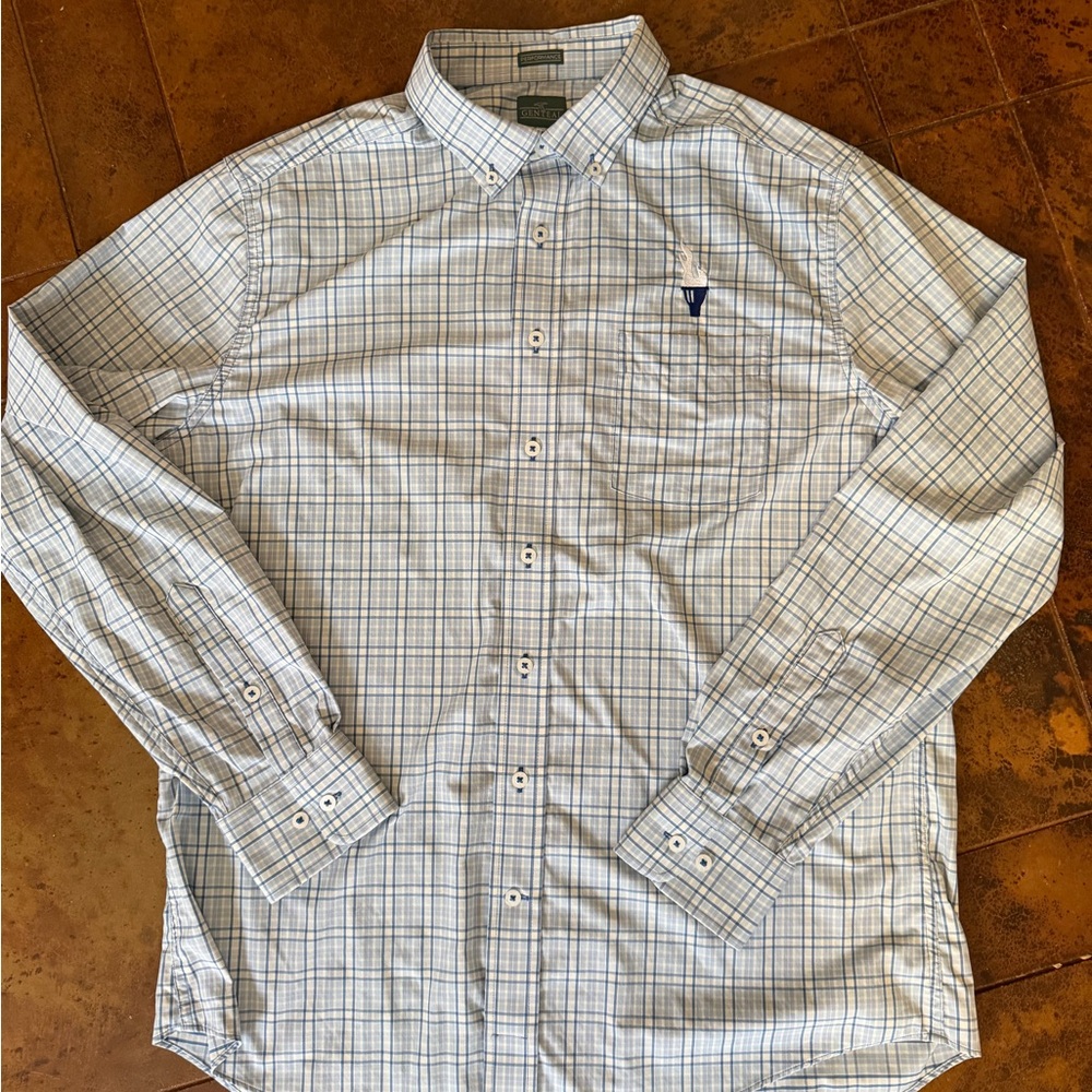 Men's Classic Plaid Button-Down Shirt